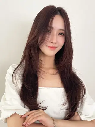 ロング COALL nex the salon所属・Riria✨ レイヤーカットのヘアスタイル