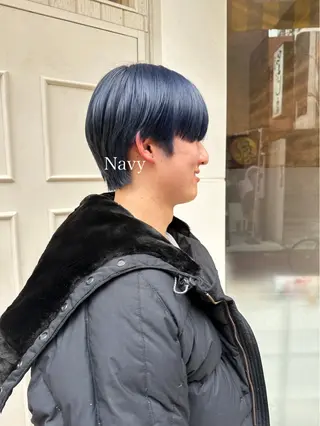 カラー メンズ Blanco Color&Careのヘアスタイル