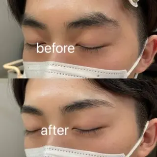 メンズ アイブロウ ハイトーン/ネイル /ミウ 🌺❤︎のネイルデザイン