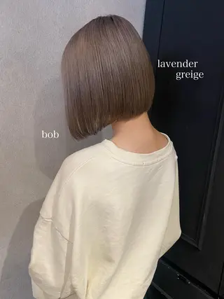 ショート カラー あおい 🍒暖色カラーのヘアスタイル