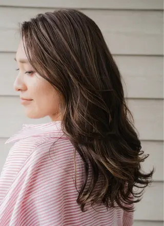 ロング miyu/ハイライト 🔆/透明感カラーのヘアスタイル