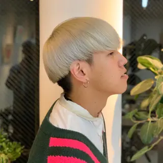 ショート カラー メンズ mee.urawa所属・似合わせショート×透 明感/やじまたかしのヘアスタイル