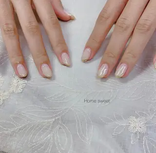 ネイル ショートネイル. Home sweetのネイルデザイン