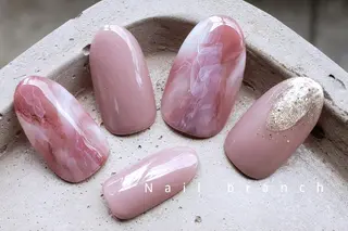 セミロング カラー パーマ ヘアアレンジ ネイル マツエク・マツパ アイブロウ Nail branchのネイルデザイン
