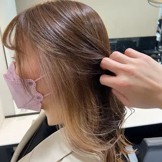 ロング カラー Luce大宮所属・Luce 杉本のヘアスタイル