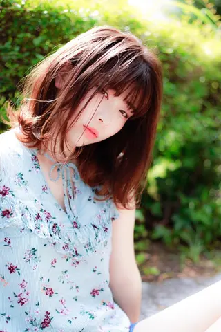 ミディアム 永田 崇のヘアスタイル