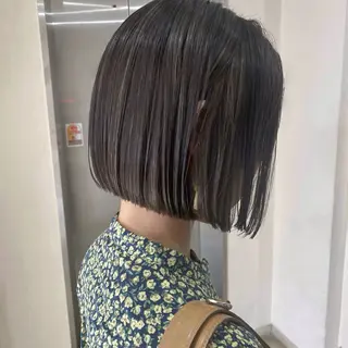 ショート カラー くすみカラー♡ Yuukaのヘアスタイル