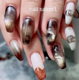 ネイル 吉川市 ネイルサロンLのネイルデザイン
