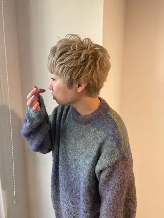 カラー メンズ 髪質改善カラー🪡✨ レイヤー/ rinaのヘアスタイル