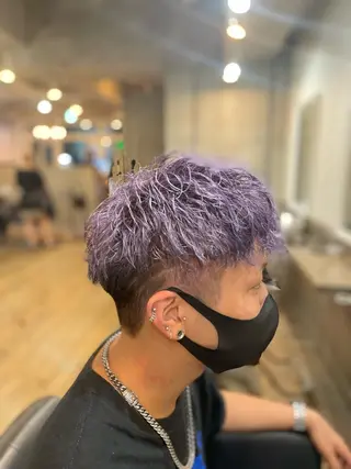 カラー メンズ HAIRLABO 篠崎空竜のヘアスタイル
