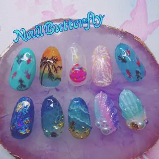 ネイル とねがわ かよこのネイルデザイン