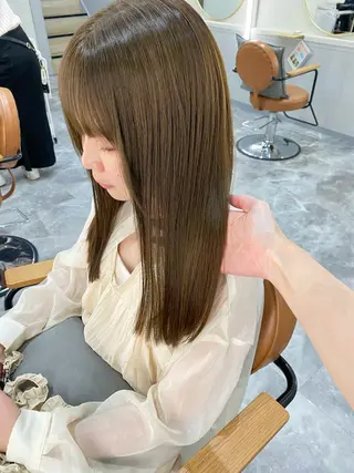 ロング カラー HONDA KANONのヘアスタイル
