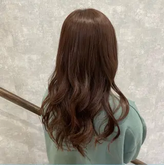 ロング カラー 艶髪/縮毛矯正美容師 🧸YUZU🤍のヘアスタイル