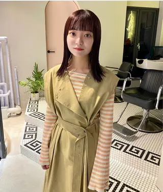 セミロング カラー 丹治 一輝ボブ/ショートのヘアスタイル