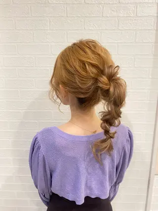ヘアアレンジ bond所属・bond平尾/ AYAKAのヘアスタイル