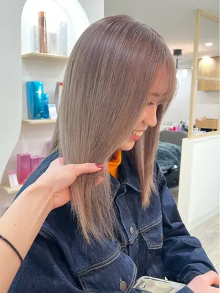 ロング カラー TOKI mahoのヘアスタイル