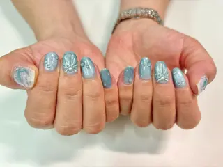 ネイル Hübsch所属・Sakura Hのネイルデザイン