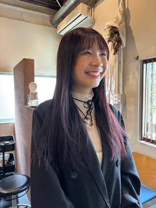 ロング カラー Chiho / 梅田 / ボブ/ パーマのヘアスタイル