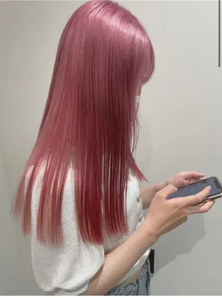 ロング カラー FIVE Bunt@のヘアスタイル