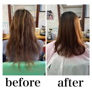 セミロング 髪質改善のプロ✨りな さんのヘアスタイル