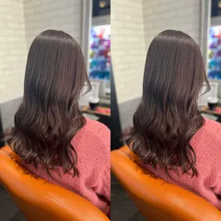 セミロング 🇰🇷韓国風レイヤ ー🇰🇷の達人🔥のヘアスタイル