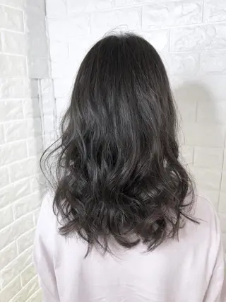 ミディアム 縮毛矯正/髪質改善 主税巧一のヘアスタイル