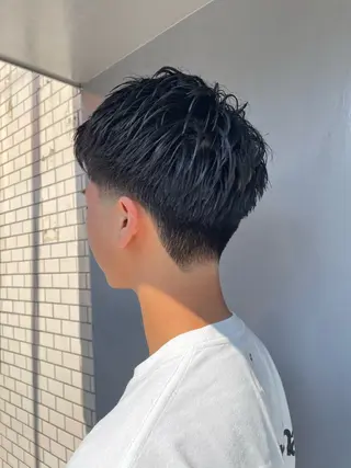 ショート メンズ FADE&LINE登戸店所属・🔥メンズ専門 美容師🔥 柳澤陵心のヘアスタイル
