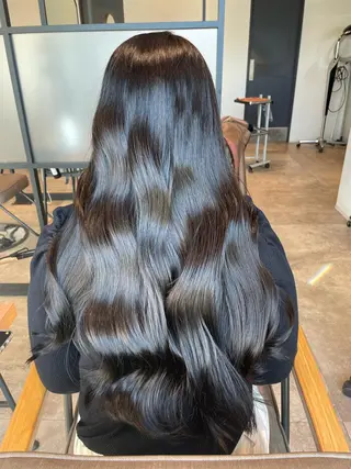 ロング カラー Agu hair aina いわき2号店【アイナ】所属・真 美のマツエク・マツパデザイン