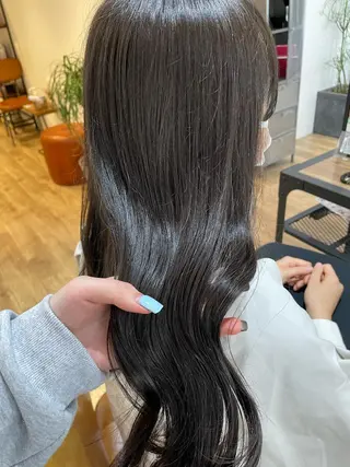 ロング カラー newi梅田🫧韓国 ヘア🫧sakiのヘアスタイル