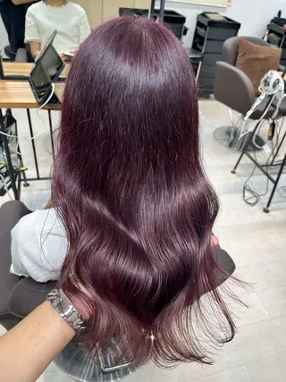 ロング I S所属・🌿透明感カラー 縮毛矯正✨かずきのヘアスタイル