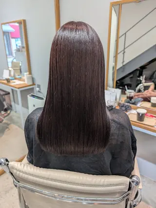 カラー 髪質改善人気🌷U. チハル🌷ヘッドスパのヘアスタイル
