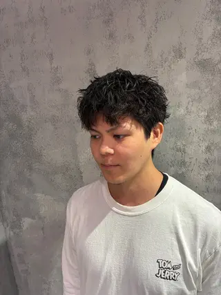 ショート パーマ メンズ メンズスパイキー特化 ayumuのヘアスタイル