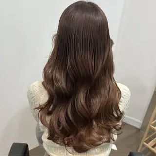 カラー Lab.by ioe所属・吉田勇人/ブリーチ なしダブルカラー🩵のヘアスタイル