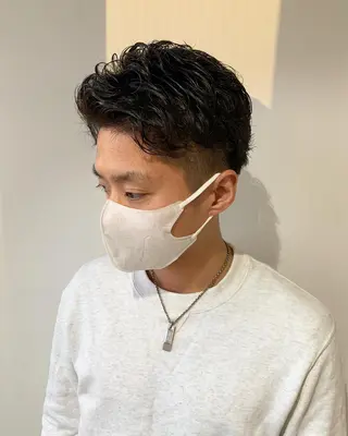 ショート メンズ stylist hiro by schon所属・大人男髪/メンズ パーマ/hiroのヘアスタイル