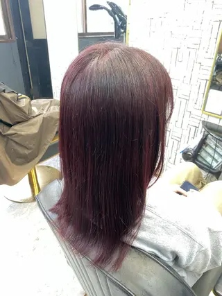 ロング 池田 亮雅のヘアスタイル