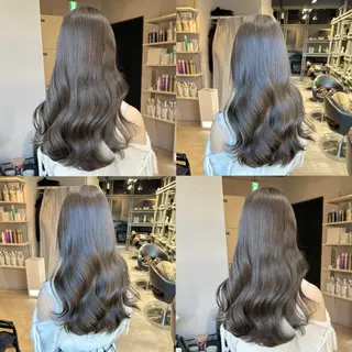 セミロング KURO/韓国ヘア /レイヤーカットのヘアスタイル