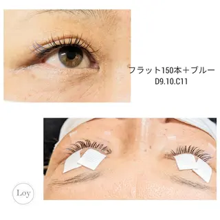 マツエク・マツパ Loy所属・Loy　原田千春  のマツエク・マツパデザイン