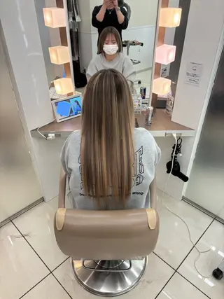 メンズ特化 センターパート特化のヘアスタイル