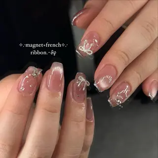 ネイル GRANDE大須 Cecil💜のネイルデザイン