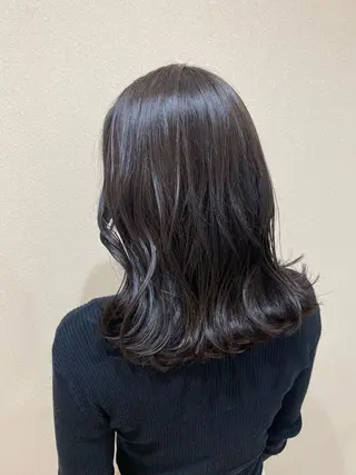 ミディアム mina .のヘアスタイル