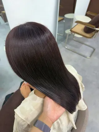 カラー 蔵田 唯のヘアスタイル