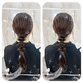 ロング ヘアアレンジ 🫧そあん🫧大宮 カットモデル様募集中のヘアスタイル