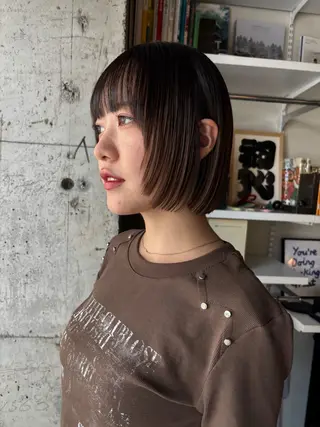 ショート naw所属・永田 愛莉のヘアスタイル