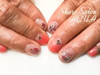 ネイル Share Salon AQUA所属・n. ayakaのネイルデザイン