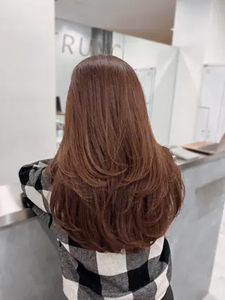 セミロング 最高の似合わせ🪽 韓国っぽ🇰🇷後藤のヘアスタイル