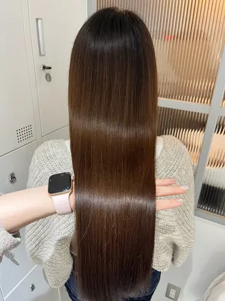 eN°   by youres hair 飯田橋店所属・髪質改善/レイヤー× 縮毛矯正🤍maiのヘアスタイル