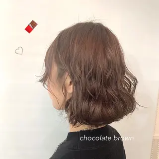 ミディアム カラー 佐藤 梨里花 ❤︎のヘアスタイル