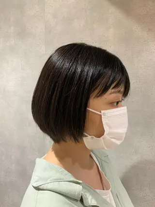 ショート エンドウ ミノリ🤎 /半個室/レイヤーのヘアスタイル