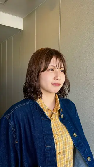カラー 小川 鈴佳のヘアスタイル