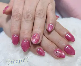 ネイル まるみ ♡のネイルデザイン